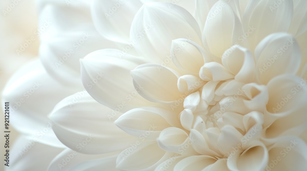 A close up of a white flower with a blue background A close up of a white flower with a blue background