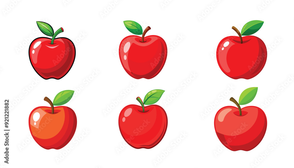 Apple vector design illustration collection Apple vector design illustration collection