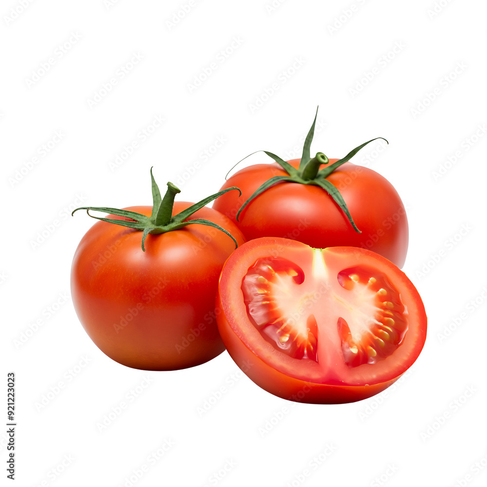 tomato isolated, nobackground, generative ai tomato isolated, nobackground, generative ai