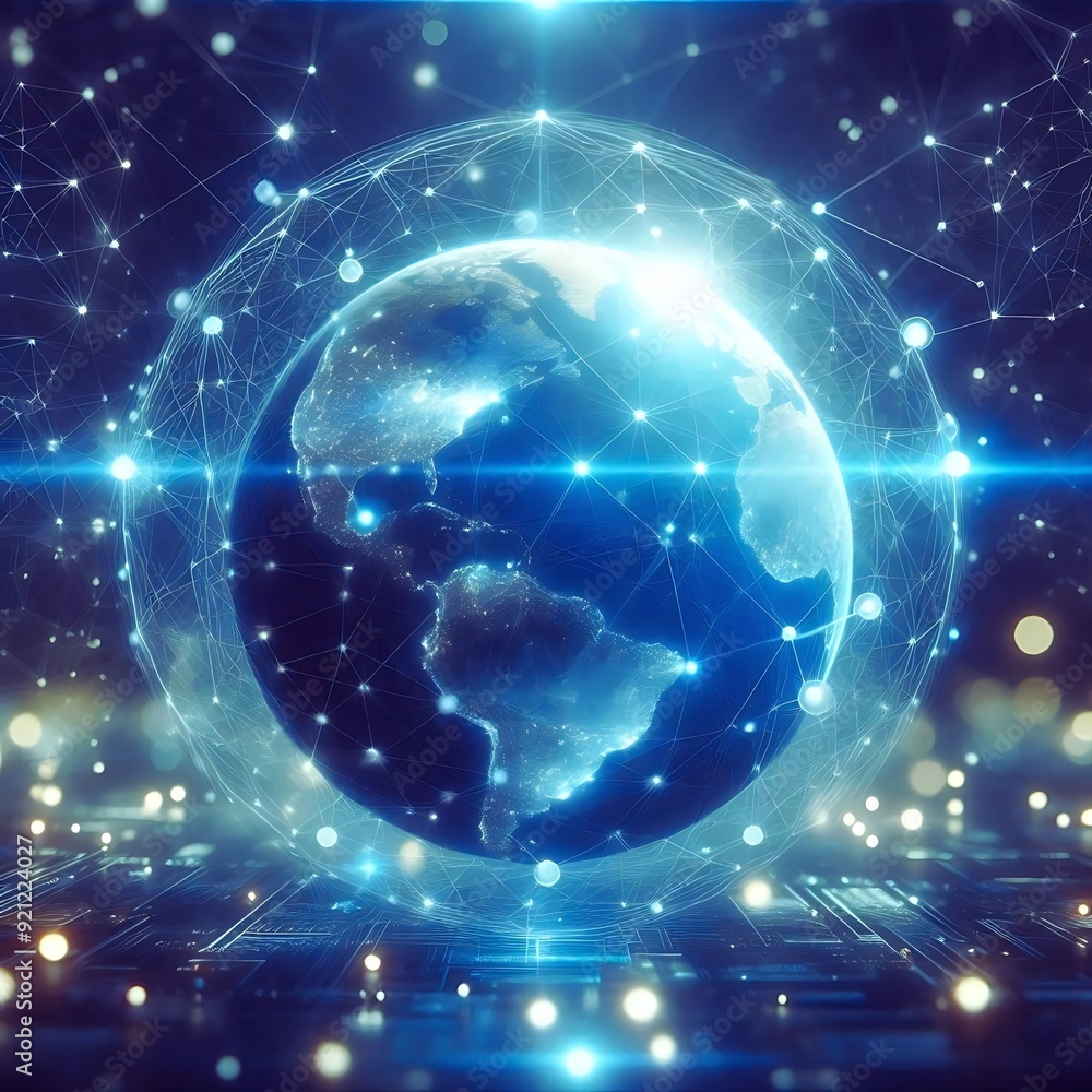 Global Connectivity and technology Network Visualization Global Connectivity and technology Network Visualization