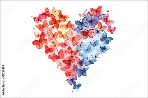 Watercolor love Art,
Love Illustration,
Heart Design,
Butterfly Vector,
Romantic Art,
Nature Illustration,
Love Theme,
Heart Vector,
Watercolor Butterfly,
Artistic Design,
Valentine's Day Art,
