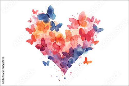 Watercolor love Art,
Love Illustration,
Heart Design,
Butterfly Vector,
Romantic Art,
Nature Illustration,
Love Theme,
Heart Vector,
Watercolor Butterfly,
Artistic Design,
Valentine's Day Art,
