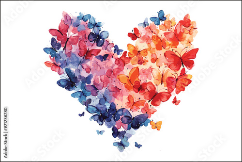 Watercolor love Art,
Love Illustration,
Heart Design,
Butterfly Vector,
Romantic Art,
Nature Illustration,
Love Theme,
Heart Vector,
Watercolor Butterfly,
Artistic Design,
Valentine's Day Art,
