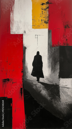 illustrations, abstract paintings