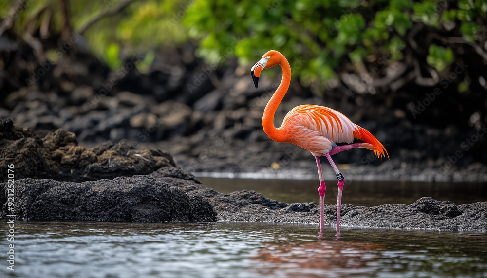 Fototapeta premium Flamingo