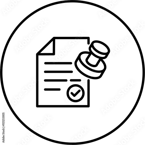 icon legal stamp icon, law, legal, symbol, court, judge, lawyer, business, equality, lawful, legitimate, legalised, valid, document, contract, approved, signed, signature, stamp, 