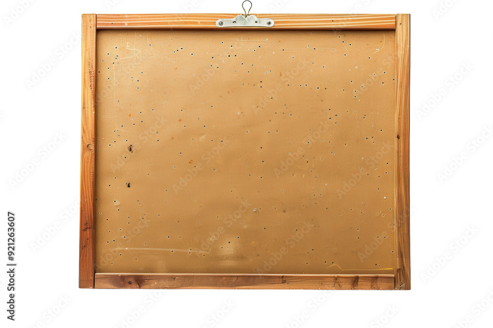 Bulletin Board Isolated on Transparent Background. Bulletin Board Isolated on Transparent Background.