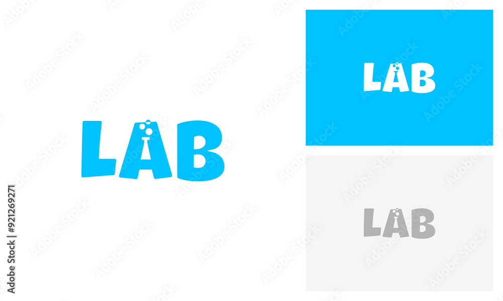 Lab wordmark logo design
Lab wordmark logo design