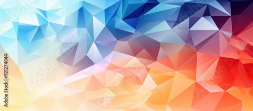 Abstract Colorful Geometric Background