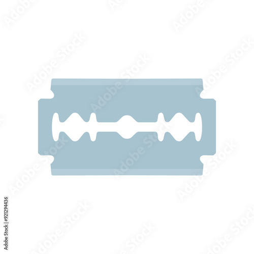 Razor blade icon. Razor blade. Shaving attribute.