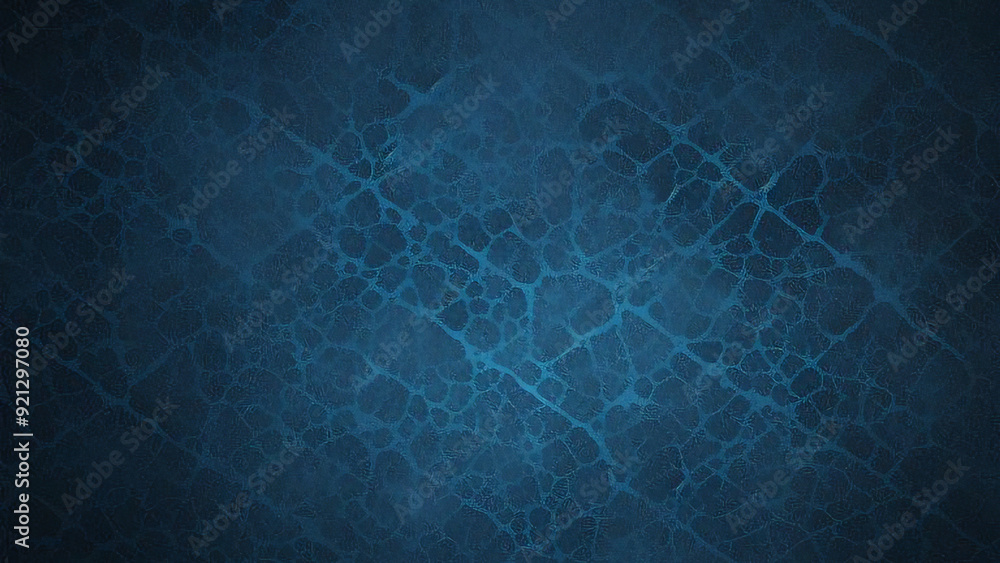 Fototapeta premium Patrón de fondo azul abstracto en diseño de textura grunge colores azul verde y turquesa en ilustración pintada moteada y sucia 