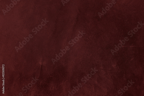 Beautiful red background with genuine leather texture