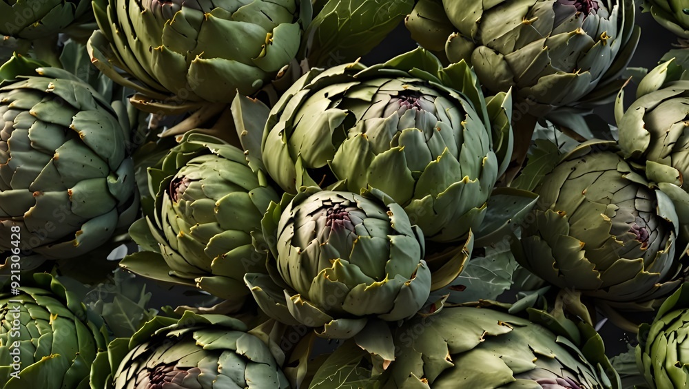 Fototapeta premium High resolution 3D image of ripe California