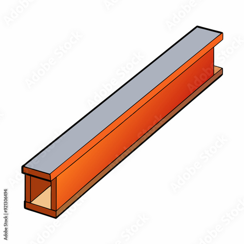 Realistic, Building beam  Art vector illustration