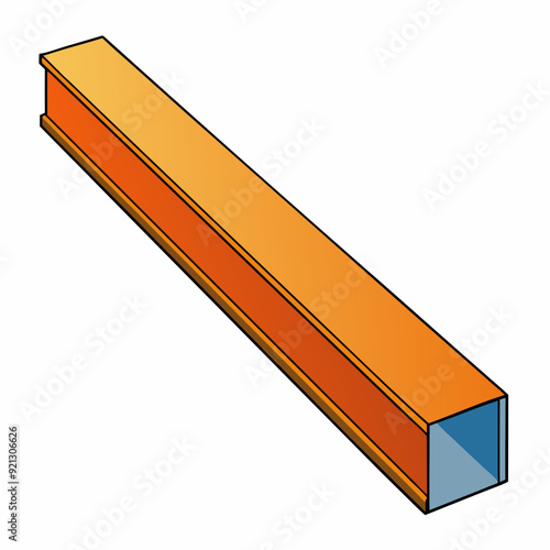 Realistic, Building beam  Art vector illustration