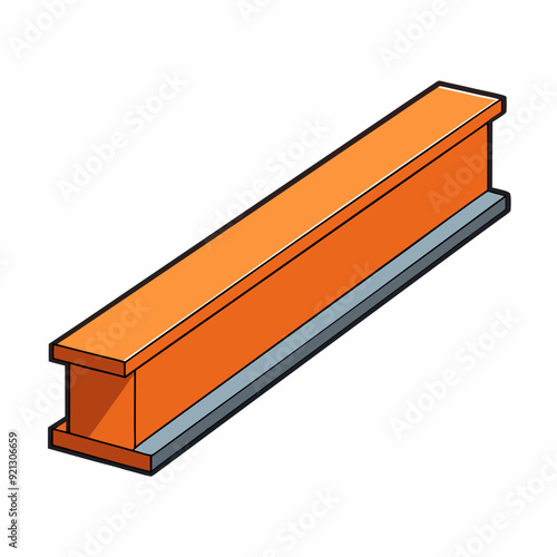 Realistic, Building beam  Art vector illustration