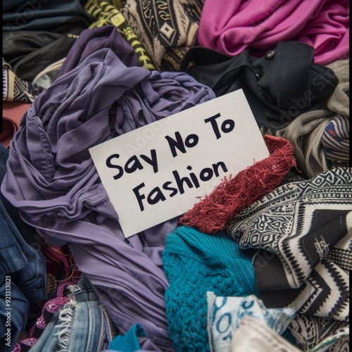 photo of a paper card with the message 