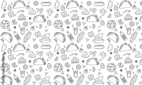 Mexican food pattern