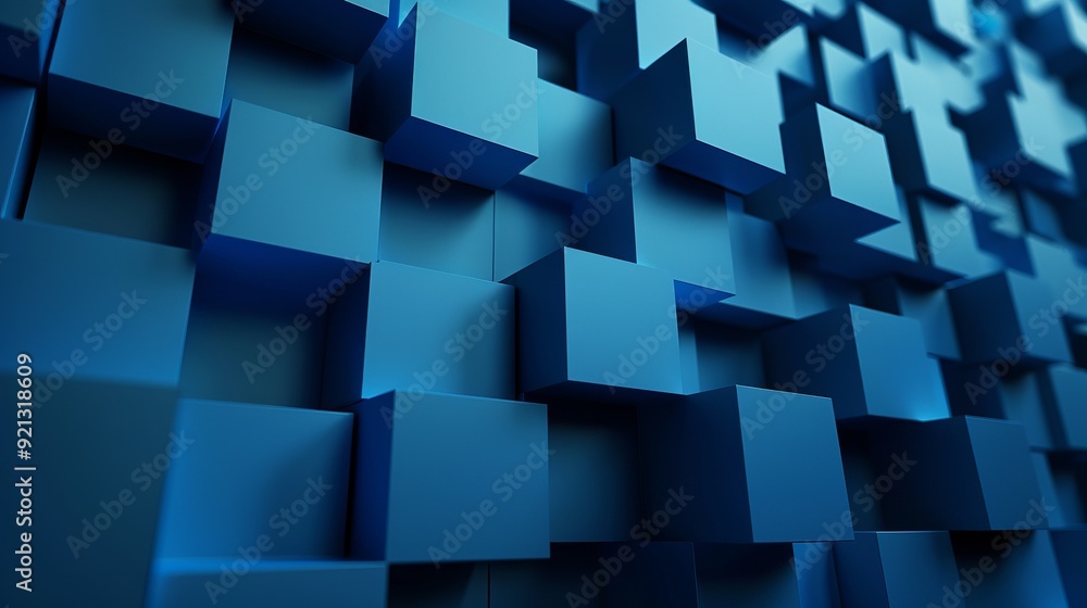 Blue 3D Background Texture Blue 3D Background Texture