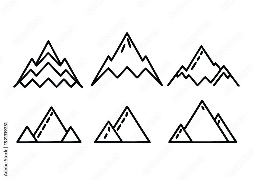 set of mountains collection of grapes vector illustration, silhouette, logo icon and line art Bundle files set of mountains collection of grapes vector illustration, silhouette, logo icon and line art Bundle files