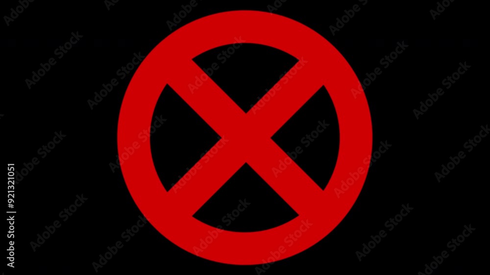 International prohibition mark. Ban forbidden sign. Traffic pictogram of Crossed out red circle. No symbol. Embedded alpha channel International prohibition mark. Ban forbidden sign. Traffic pictogram of Crossed out red circle. No symbol. Embedded alpha channel