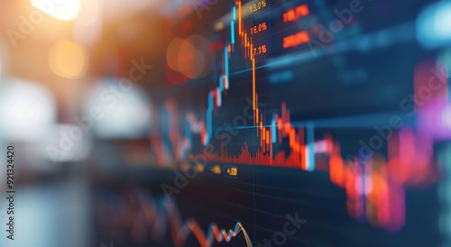 Financial Trading Chart Analysis During Evening Business Hours