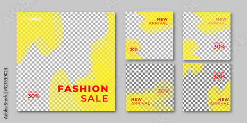 Elegant Fashion sale, discount promotions, Introducing new products, Special offer social media template collection. template for social media posts, banners design, web or internet ads.