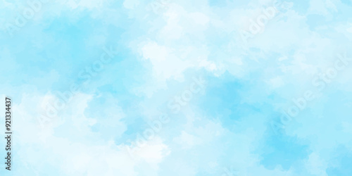 gradient light white sky background with fluffy clouds .Nature landscape in environment day horizon skyline view .cloudy in sunshine calm bright winter air background .	