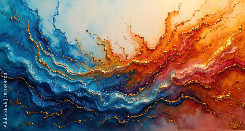 Naklejka premium abstract background