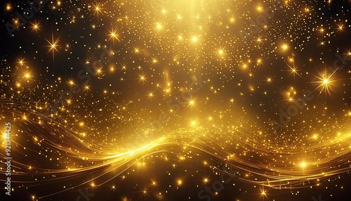 golden christmas background