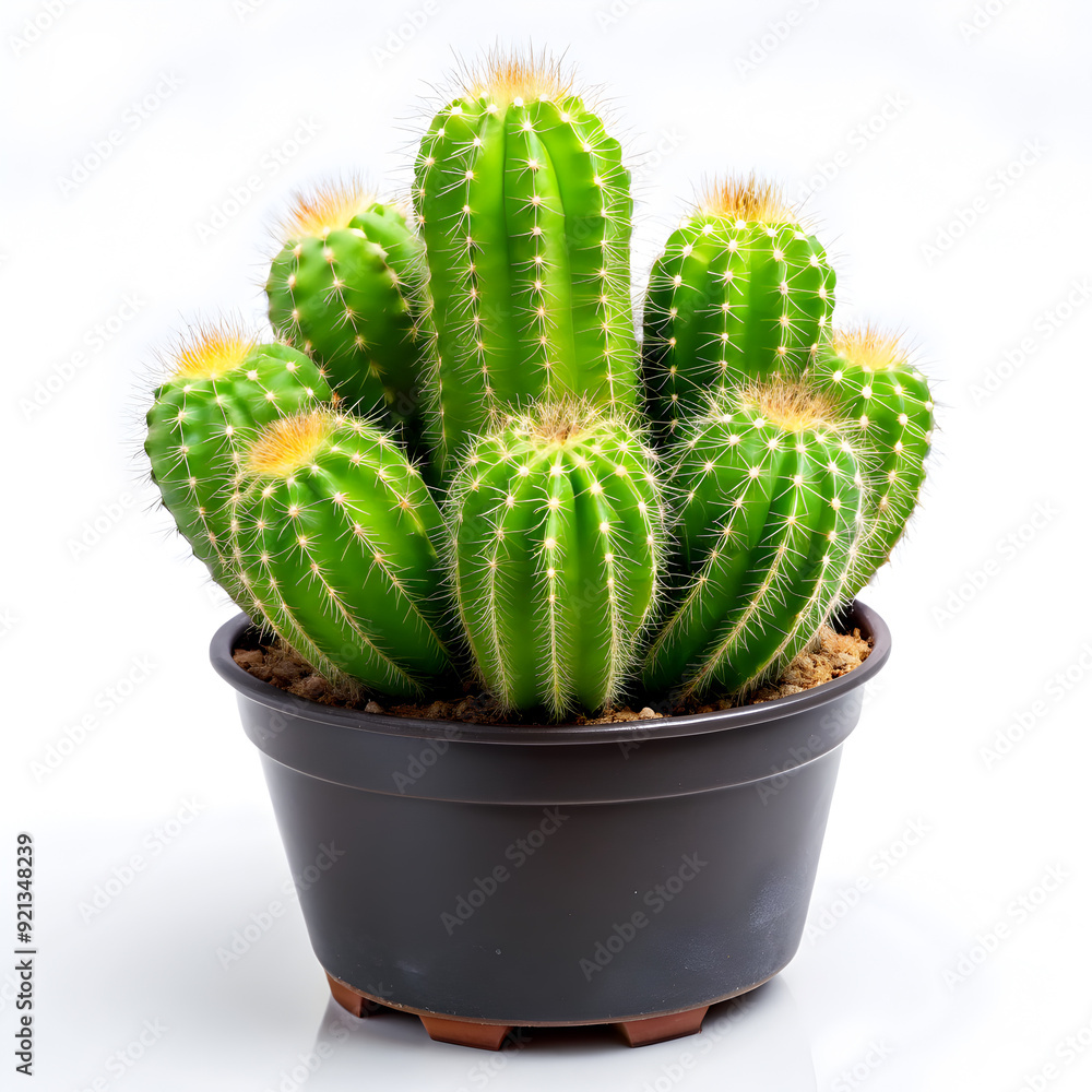 ric rac cactus isolated on white background ric rac cactus isolated on white background