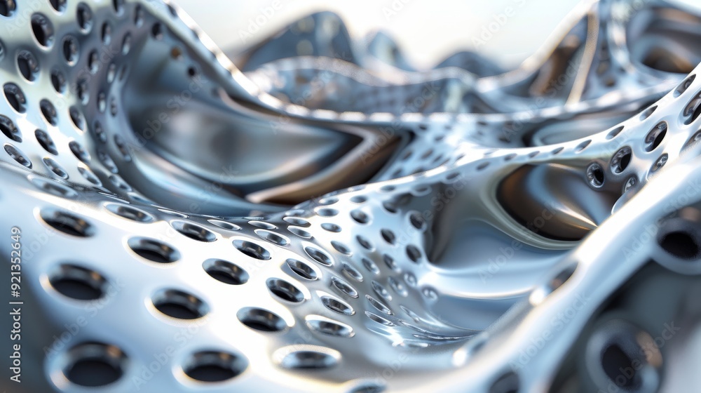 Reflective Urban Mesh: An urban mesh pattern rendered with reflective surfaces, using metallic colors to suggest complexity and depth. Reflective Urban Mesh: An urban mesh pattern rendered with reflective surfaces, using metallic colors to suggest complexity and depth.