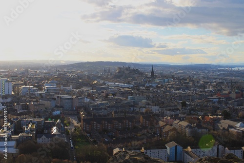 View from Arthur's Seat, Scotland photo