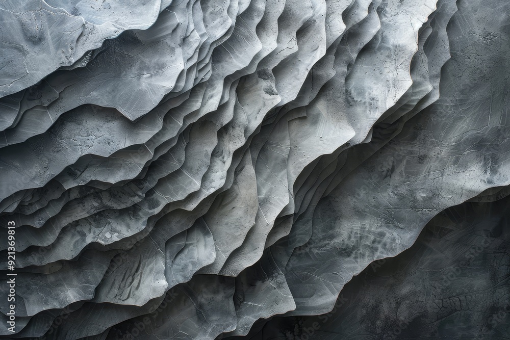 custom made wallpaper toronto digitalLarge ice cave formed in mountains showcasing unique textures and layers, Multilayered textures creating depth and dimension