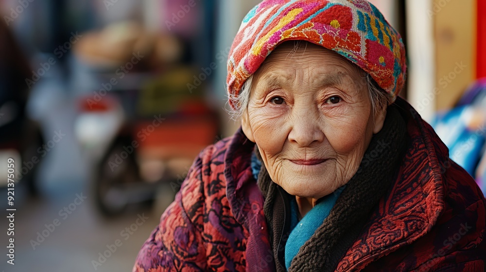 Portrait of an Elderly Woman Portrait of an Elderly Woman