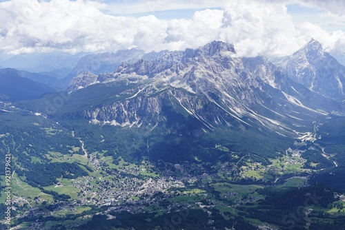 landscape in the mountains