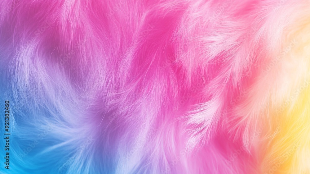 Colorful Abstract Fur Background Colorful Abstract Fur Background