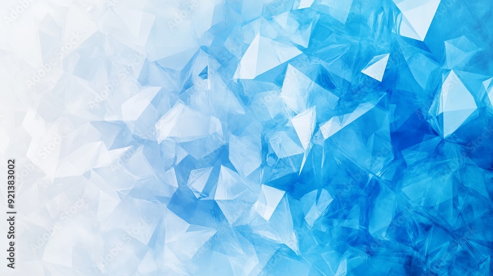 Abstract Blue Ice Background Abstract Blue Ice Background
