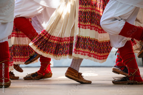 Granicari, traditionelle kroatische Volksmusik Gruppe in Tracht