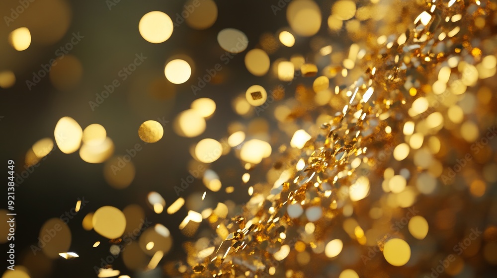 Sparkling Gold Bokeh Sparkling Gold Bokeh