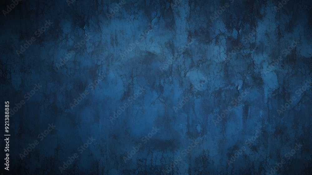 Obraz premium Abstract dark blue stone grungy wall backdrop background. Blank black concrete texture surface background. dark texture chalk board and black board background. 