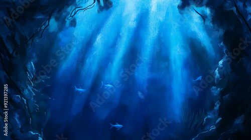 underwater scene