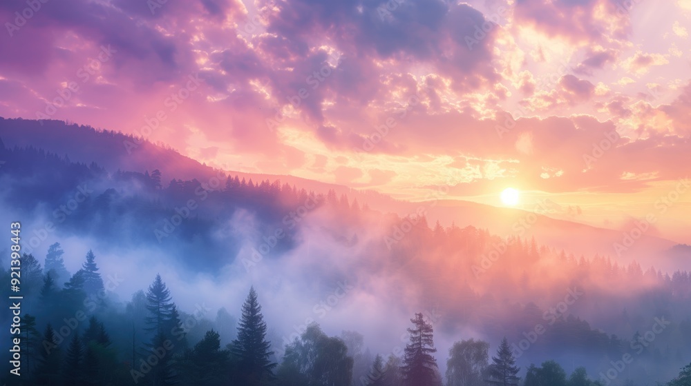 Obraz premium Free good morning scene wallpaper background photo