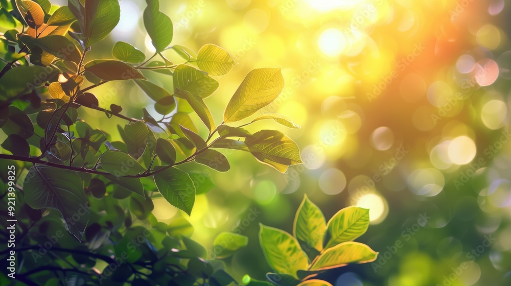 Obraz premium Free good morning scene wallpaper background photo