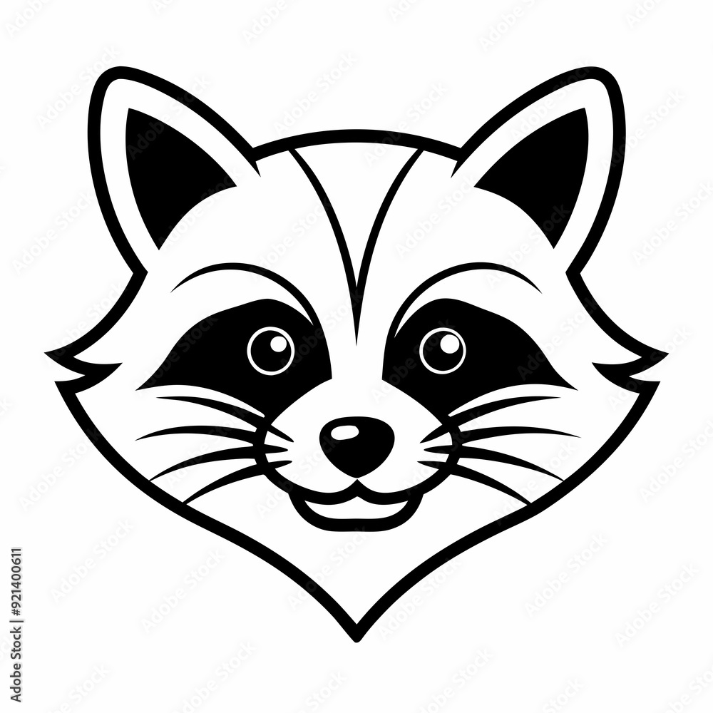Obraz premium raccoon