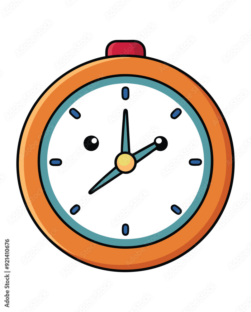 Watch cartoon vector illustration Watch cartoon vector illustration