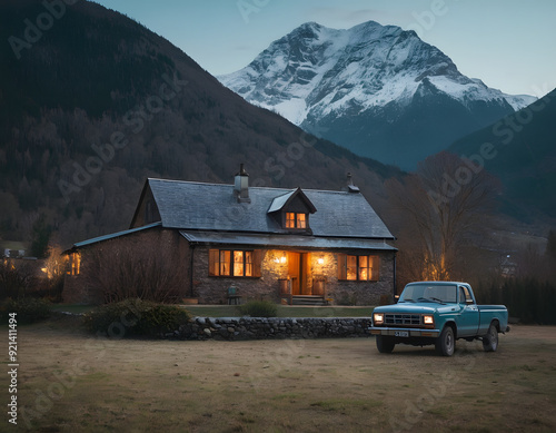 house on the mountain