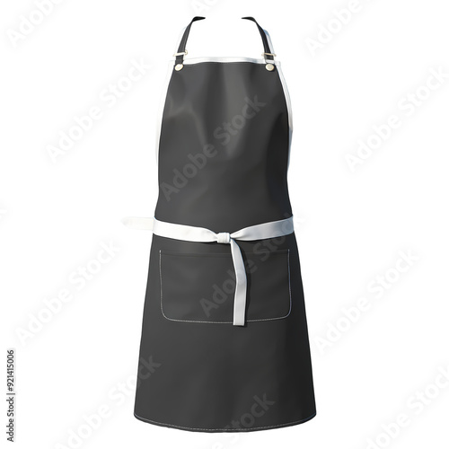 Classic apron isolated on white background