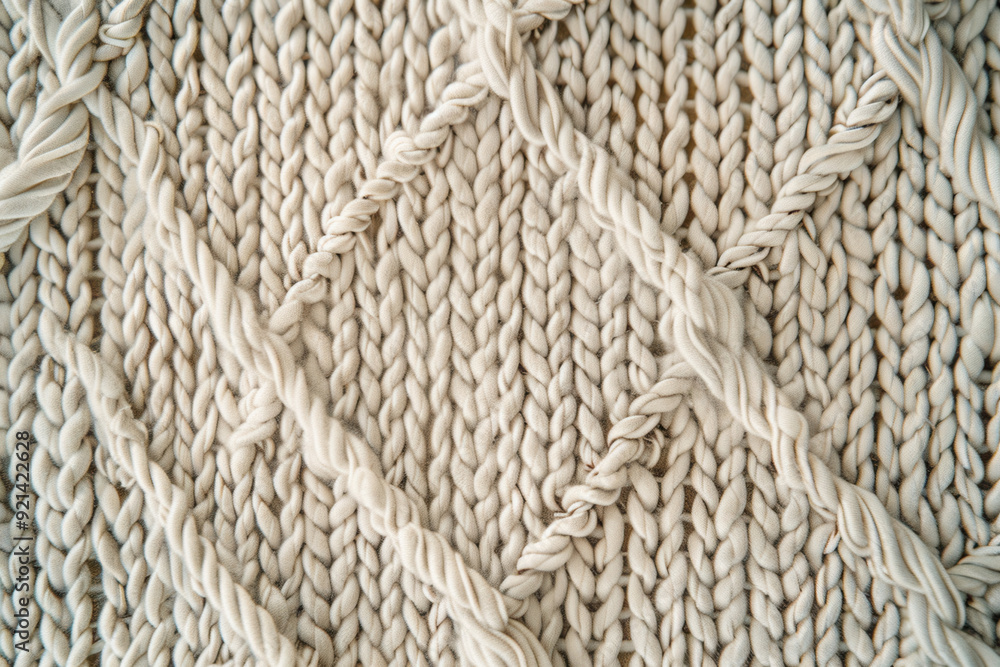 A macramé (macrame) texture background features intricate patterns of knotted cords creating a handcrafted, bohemian aesthetic A macramé (macrame) texture background features intricate patterns of knotted cords creating a handcrafted, bohemian aesthetic