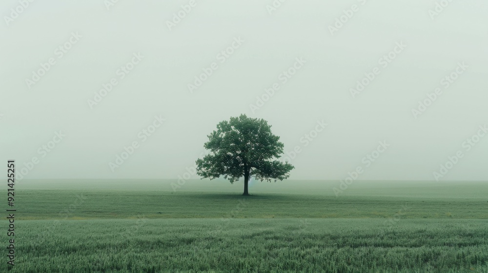 A lone tree standing tall in a vast field, symbolizing strength and the freedom to stand out and thrive in solitude. A lone tree standing tall in a vast field, symbolizing strength and the freedom to stand out and thrive in solitude.